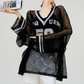 See-Through Mesh Pullover FER0253