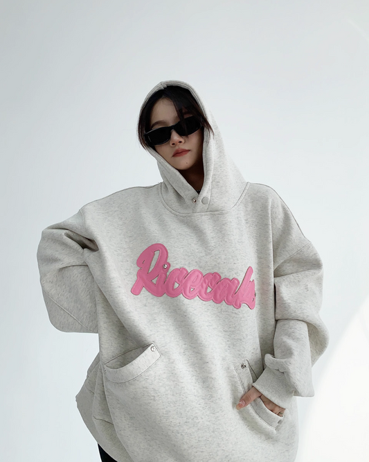 Logo Oversized Sweat Hoodie YLS0506