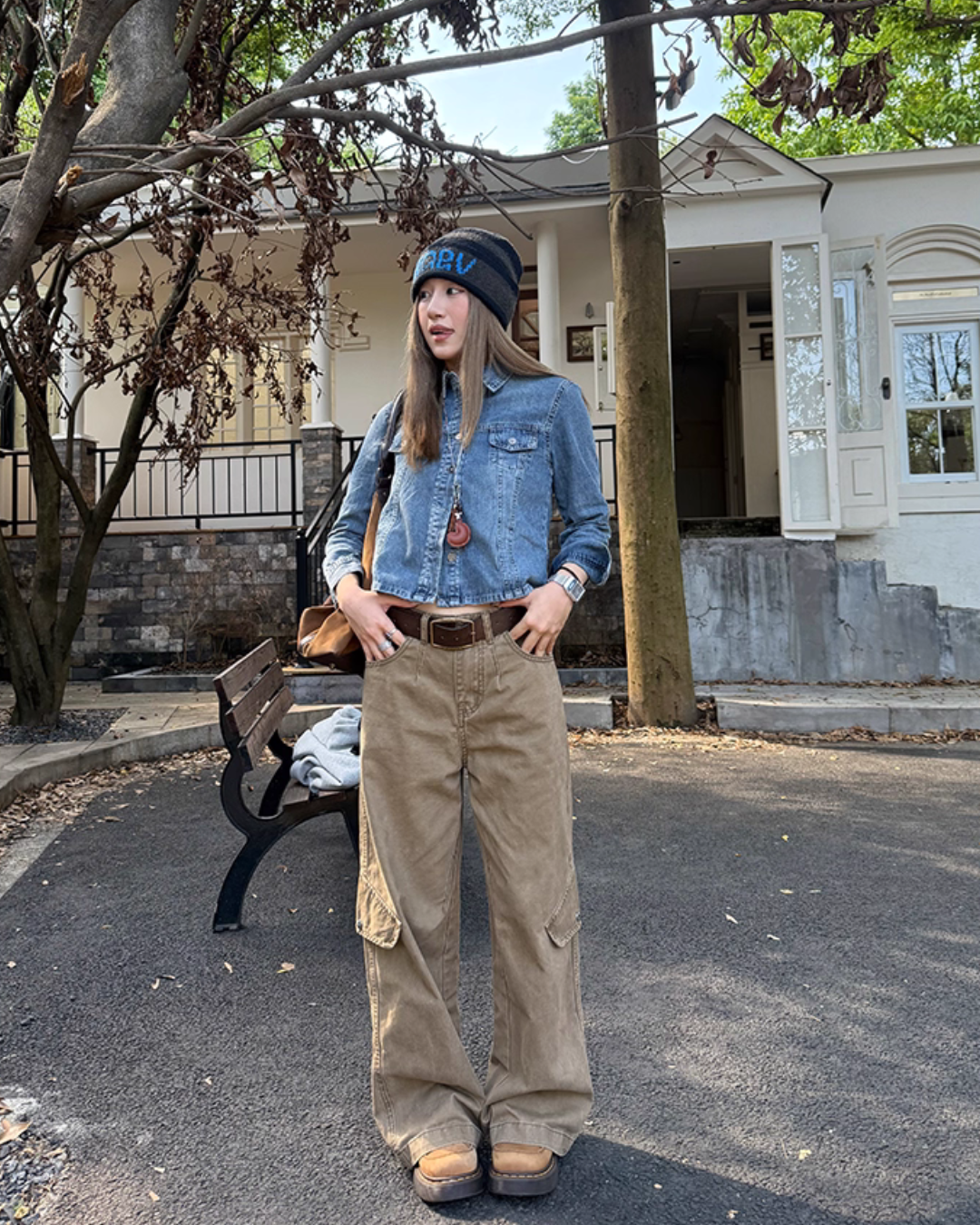 Loose Cargo Pants CYE0083