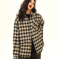 Oversized Check Shirt WDZ0007