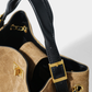 Suede & Leather Quilted Chain Bag ABB0003