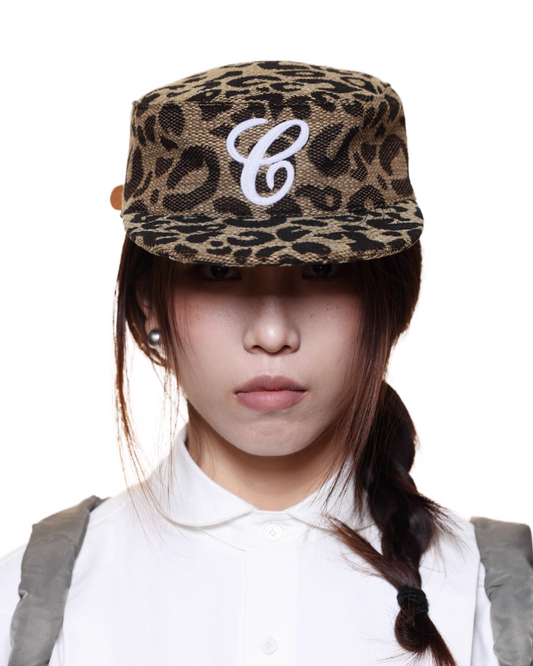 Vintage Casual Leopard Cap SCY0002