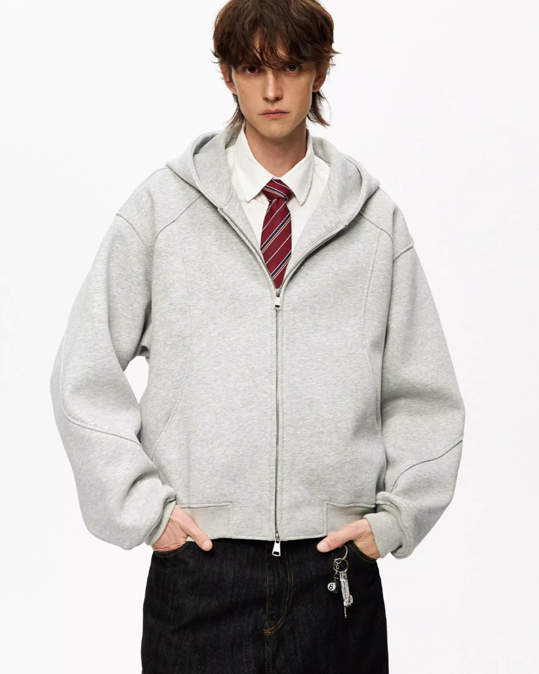 Double Zip Hoodie NDC0007