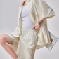 Botanical Embroidery Shirt / Shorts FER0116