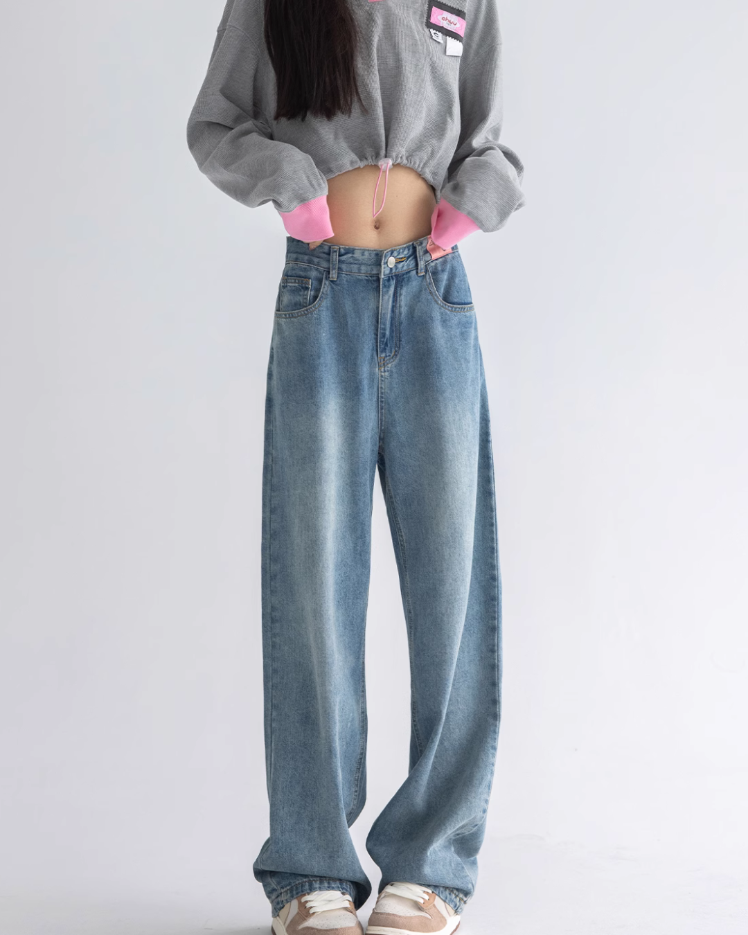 Straight Denim Pants ALS0011