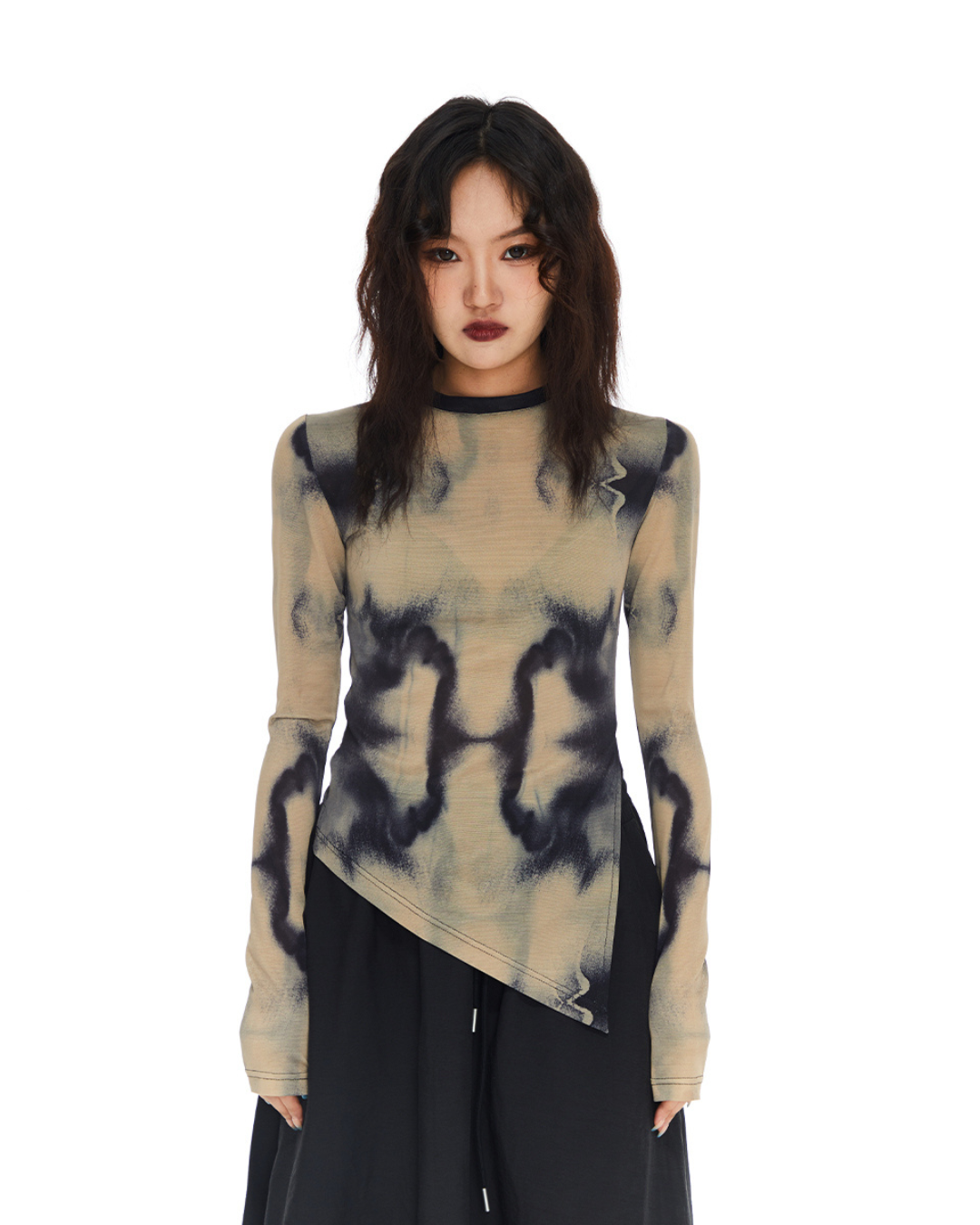 Tie-Dye Casual Slim Long Sleeve TLT0014