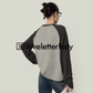 Gray Crew Neck Top LLA0598