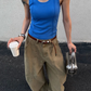 Curved Cargo Pants WWP0013