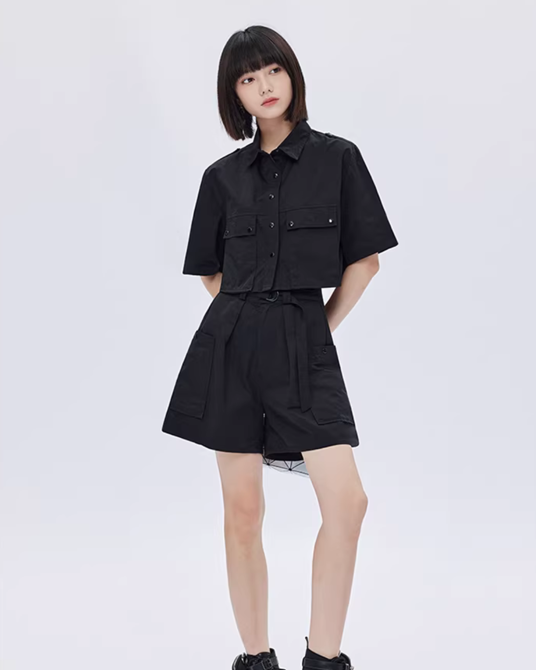 Short Short-Sleeve Shirt SHN0027