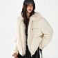 Fur Collar Quilted Jacket ACS0340