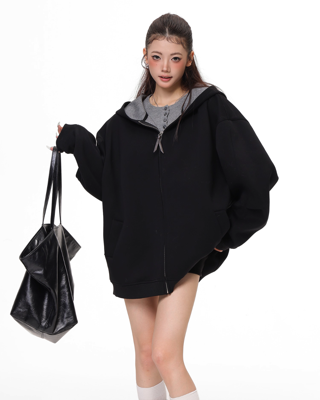 Big Silhouette Zip Hoodie ACS0297