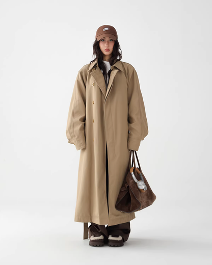 British Light Brown Long Coat ACS0353