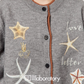 Starfish Motif Knit Top / Knit Mini Skirt LLA0624