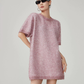Shaggy Knit Mini Dress FER0125