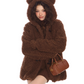 Bear Fluffy Boa Jacket BGS0008