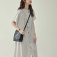 French Striped Shirt Dress  AMU0038