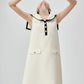 Sailor Collar Sleeveless Mini Dress FER0273