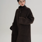 Mock Neck Long Coat SRS0407