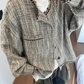 Round-Neck Tweed Jacket DAZ0005