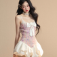 Big Ribbon Mini Dress LAS0017