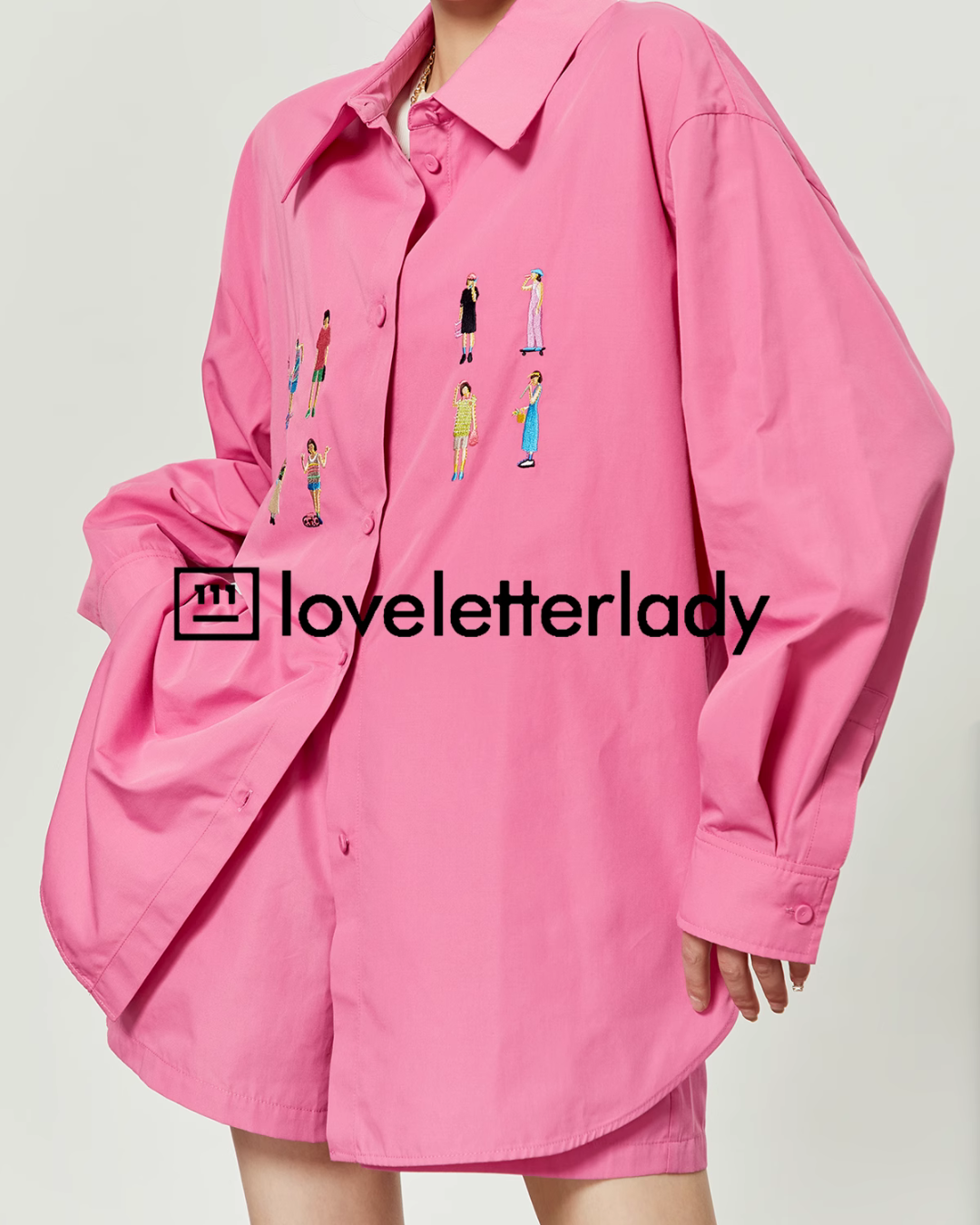 Light Retro Pink Shirt / Shorts LLA0029