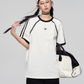 Sideline Race Short Sleeve T-Shirt / Race Tiered Mini Skirt ASG0041