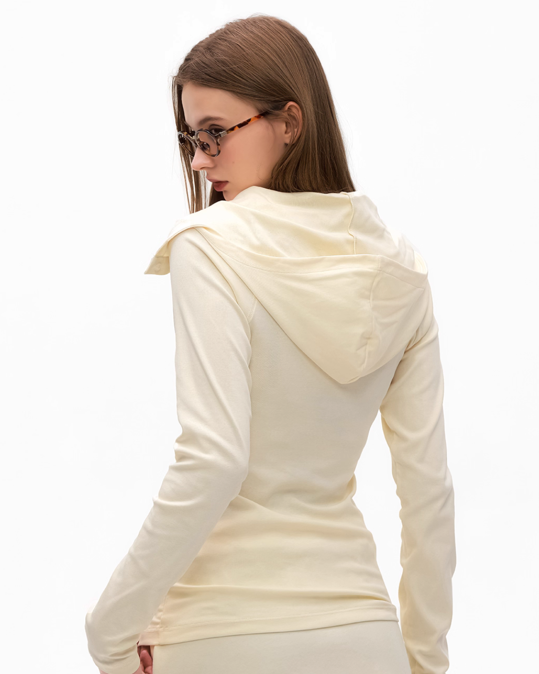 Half Button Long Sleeve Top MDB0003