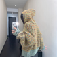 Retro Brushed Knit Hoodie YLS1004