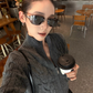 Stand Neck Cable Knit Jacket WWP0021