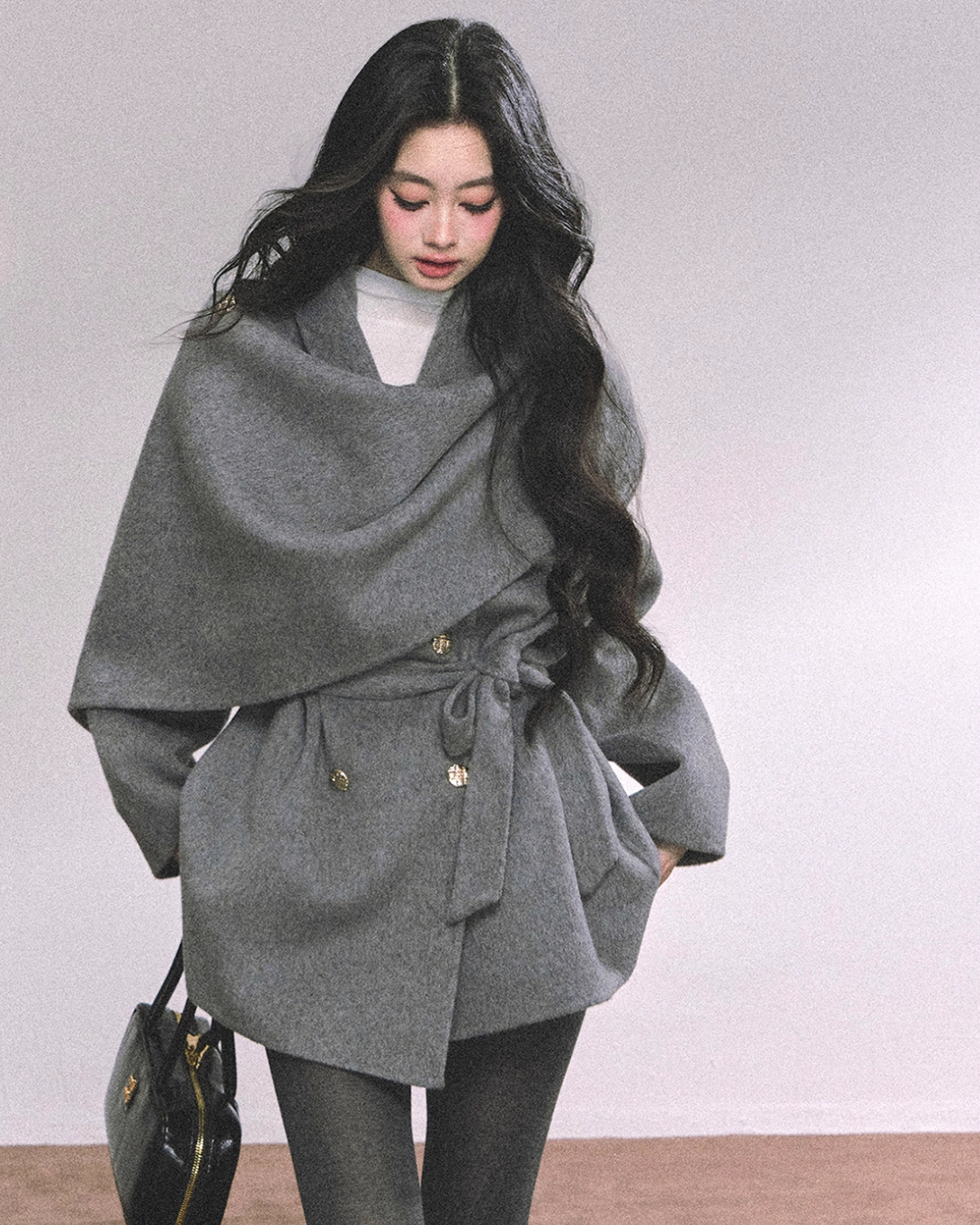 Cape Wool Short Coat LAS0046