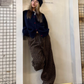 Leopard Print Wide Pants CYE0009
