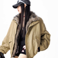Vintage Fur Work Jacket ICM0112
