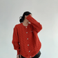 Round Neck Cable Knit Cardigan YLS0978