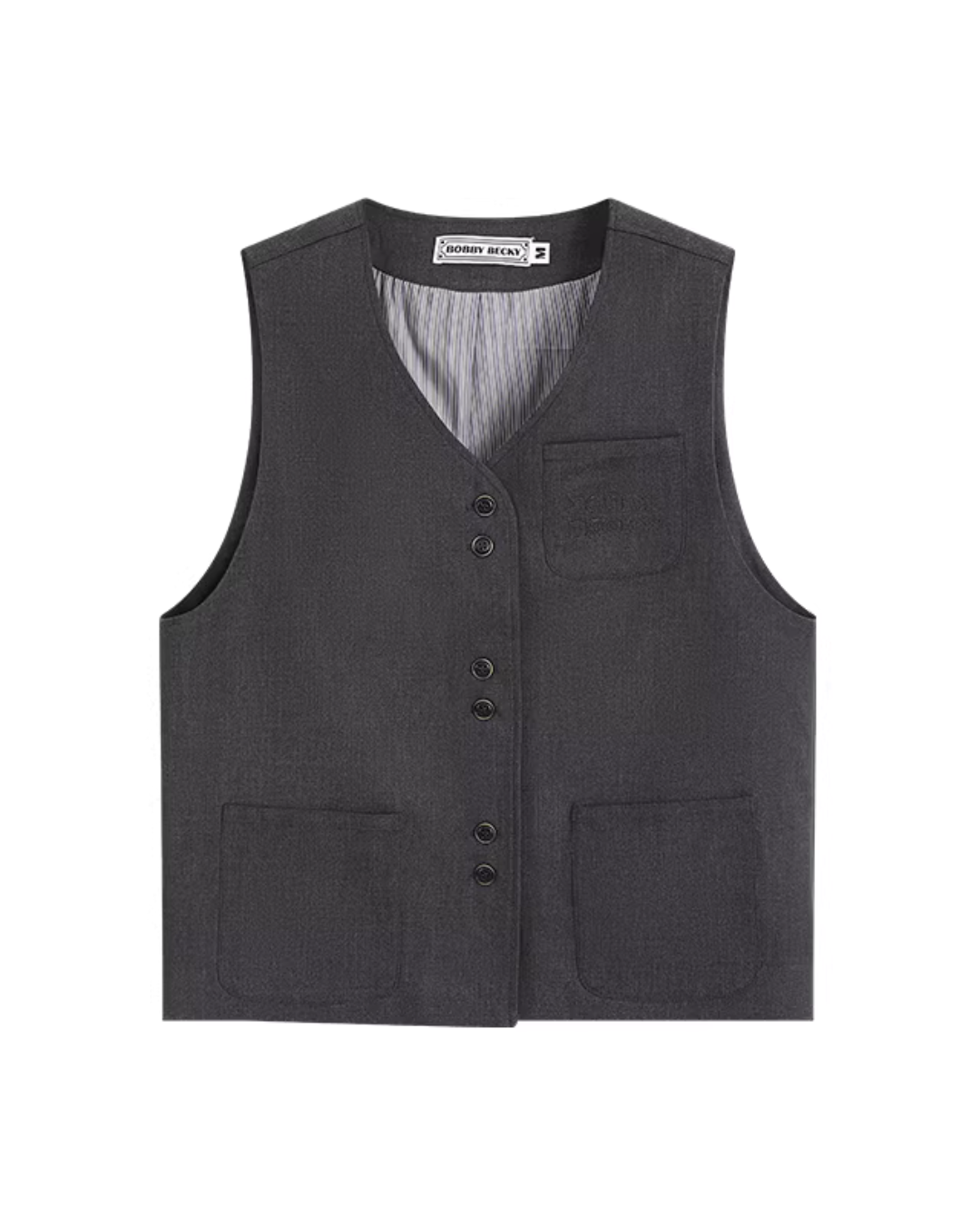 Vintage Wool Vest / Wool Knee-Length Shorts BBK0004