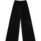 Frill Off-Shoulder Sweat Top / Wide Sweat Pants NEP0001