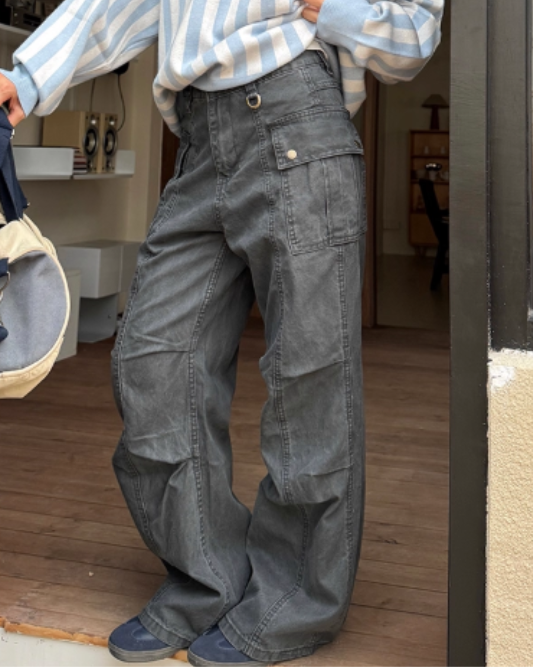 Multi Pocket Leg Cargo Pants CYE0077