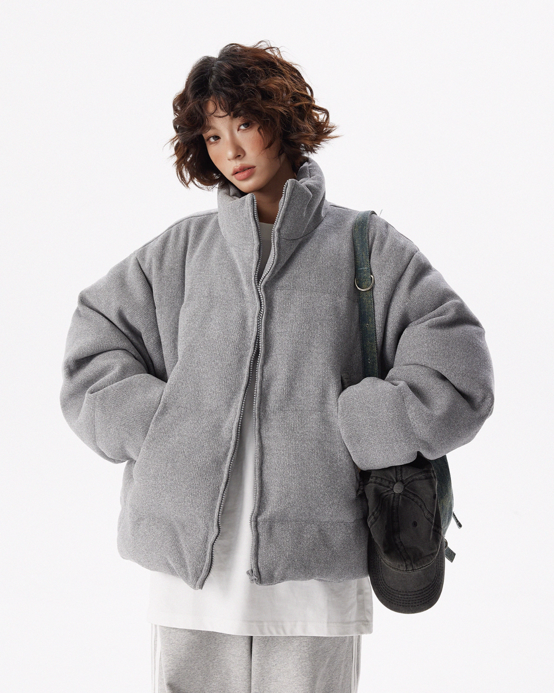 Stand Collar Down Jacket HGX0035