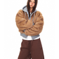 Fur Docking Zip Hoodie BLB0032