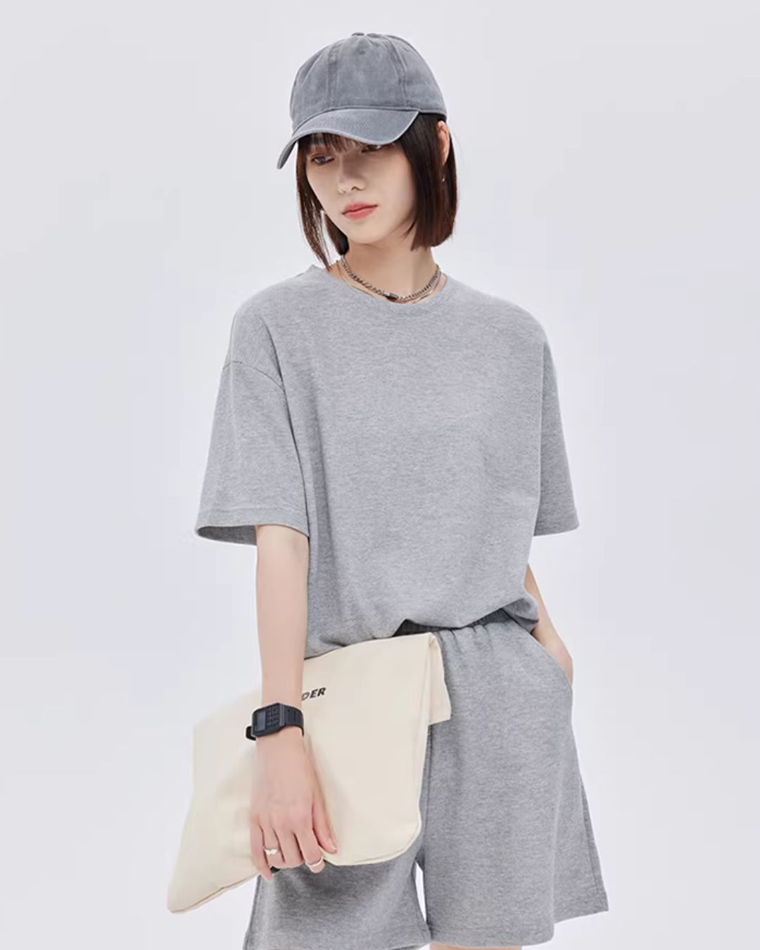 Relaxed Oversized T-Shirt / Shorts SHN0031