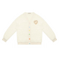 V-Neck Logo Patch Cardigan ZZF0345