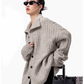 Stand Collar Knit Cardigan ICM0098