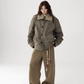 Fur Collar Military Jacket ACS0301