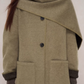 Scarf Collar Wool Coat WDB0004