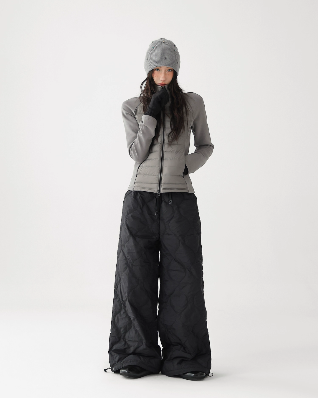 Quilted Loose Casual Pants ACS0341