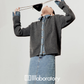 Denim Shirt Docking Knit LLA0561