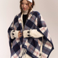Retro Plaid Shawl Scarf ASG0049