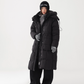 Stand Collar Down Long Coat ACS0331
