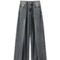 Vintage Denim Jacket / Denim Wide Pants WEO0074