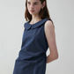 Round Collar Sleeveless Dress VOE0003