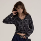 Star-Patterned Zip-Up Hoodie ONP0002